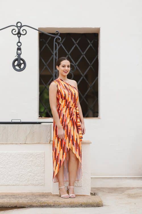 Vestido ARIA estampado