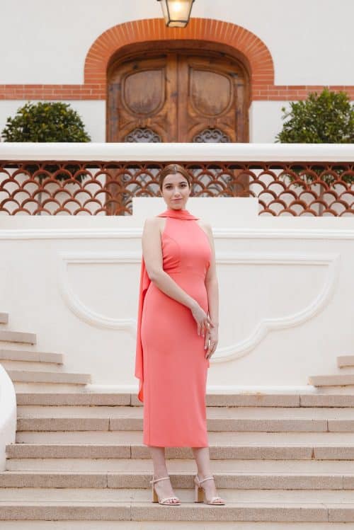 Vestido LORETO Coral