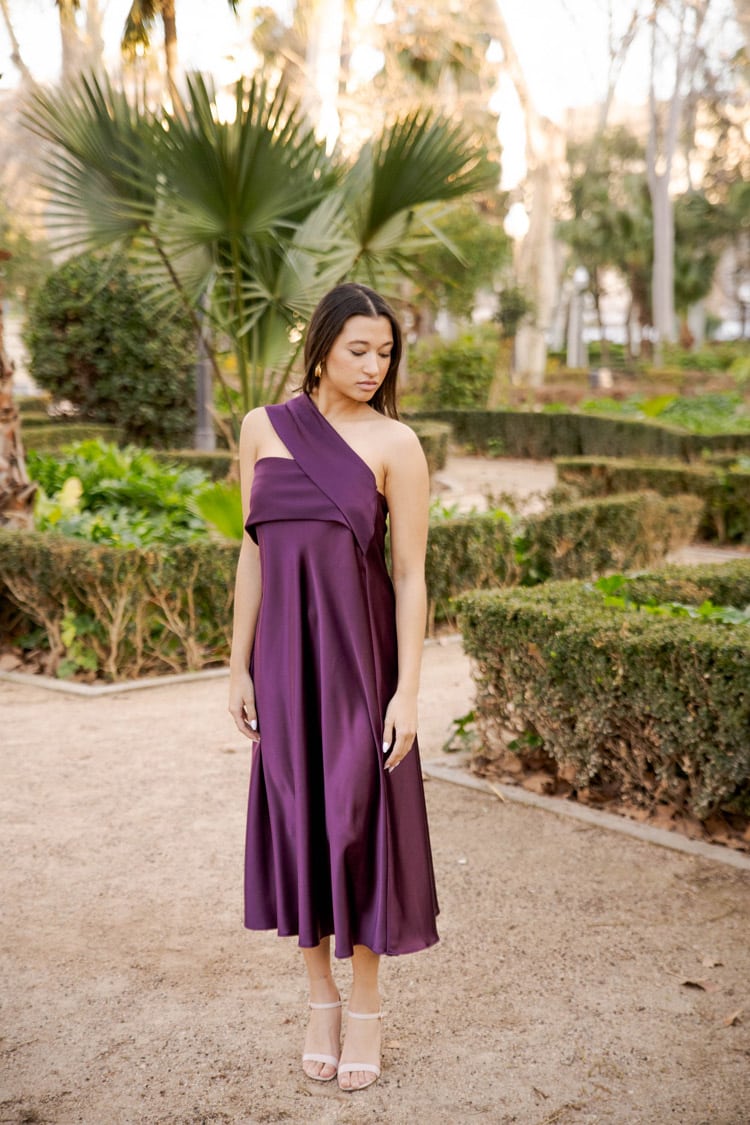 Valeria Vestido Berenjena