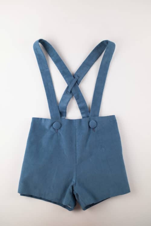 Pantalón tirolés micropana azul