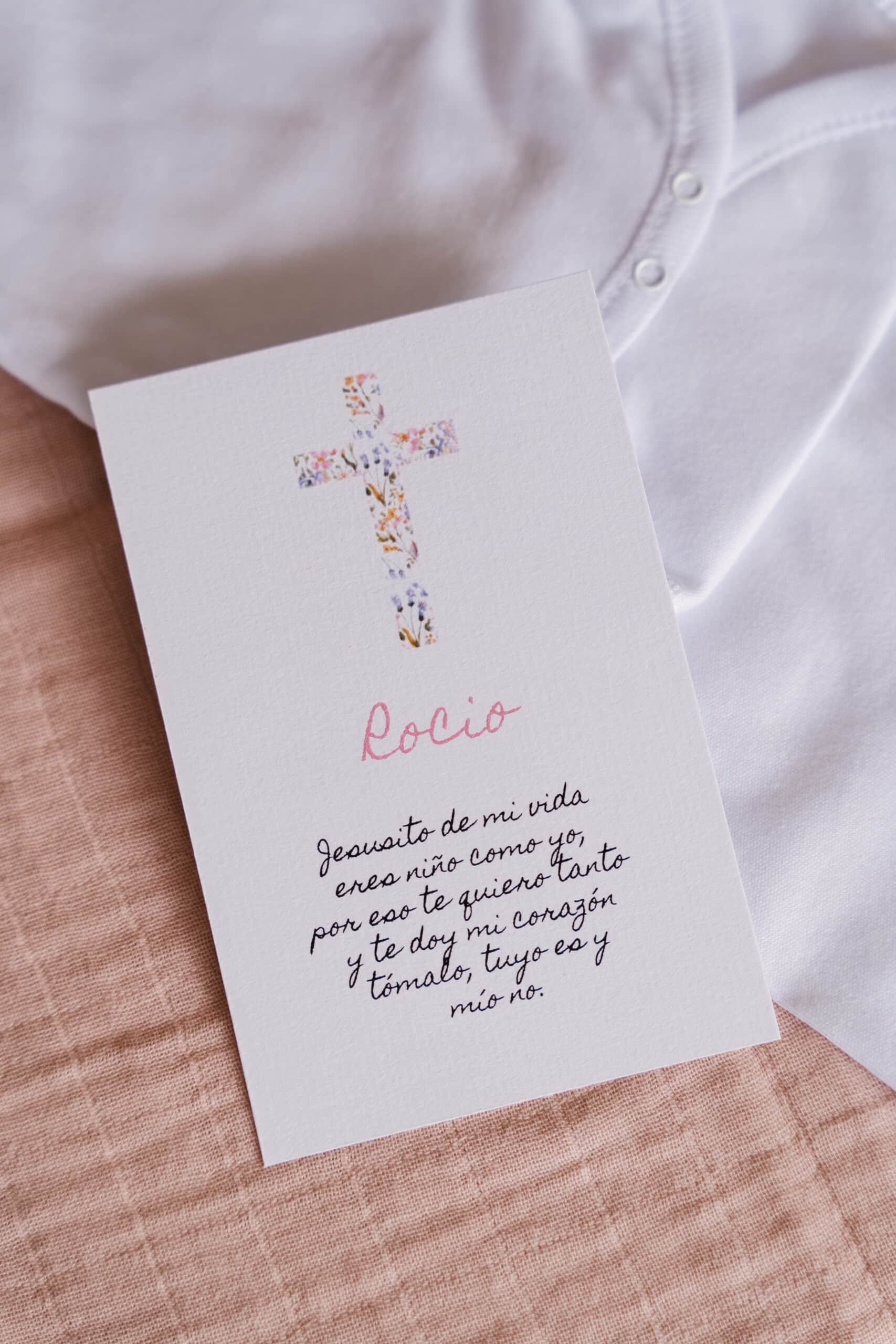 Lámina Personalizada «Jesusito de mi vida»